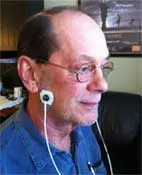 image of Barry Keate using biofeedback sensors
