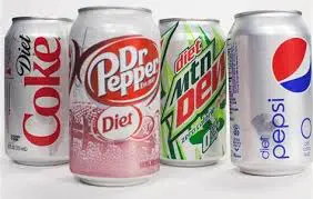 diet soda cans