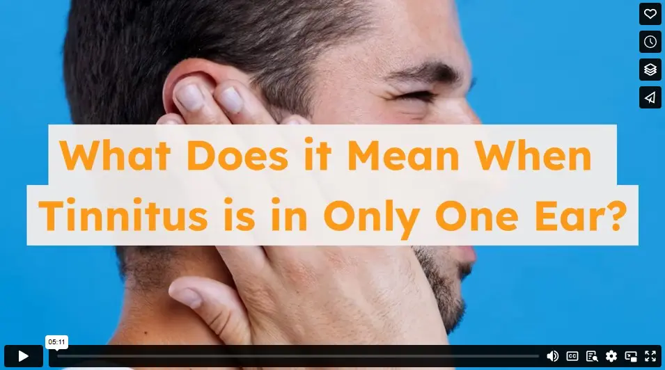 What Does it Mean When Tinnitus is in Only One Ear