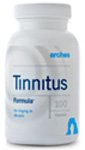 A bottle of Arches Tinnitus Formula, a known tinnitus treatment.